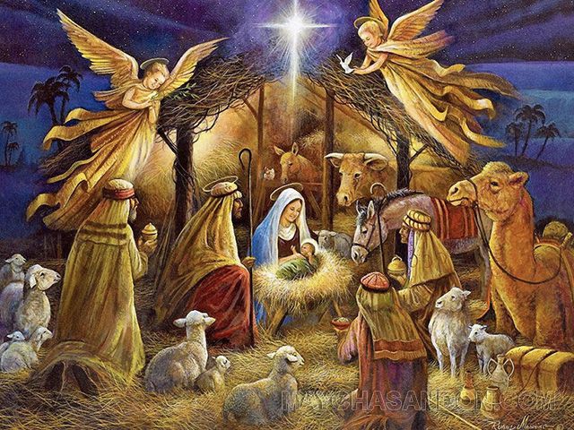Chúa trên cao sẽ che chở cho khắp mọi người vào đêm Chúa Giáng Sinh