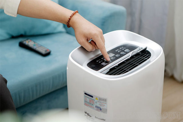 Chi tiết cách sử dụng máy hút ẩm không khí Samsung