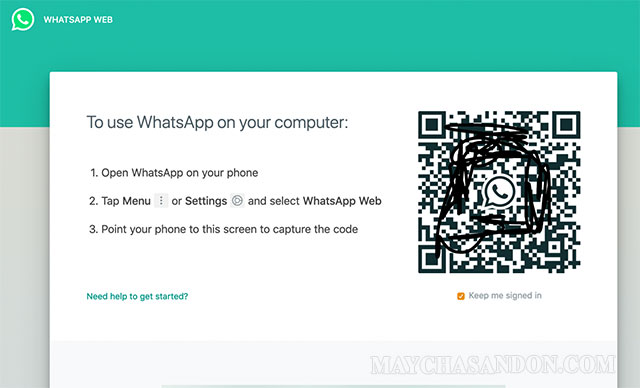 Chia sẻ cách sử dụng whatsapp trên máy tính