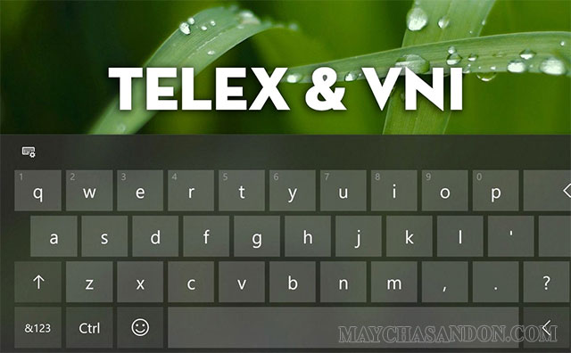 Sự khác biệt giữa 2 kiểu gõ Telex và VNI